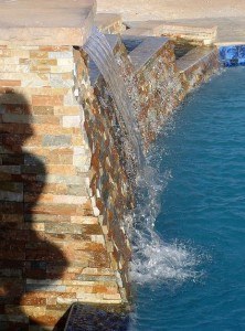 Gilbert Backyard Art: Knife Edge and Infinity Pools